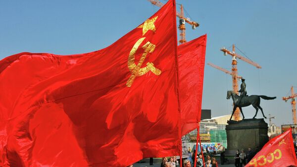 Флаг СССР. Архивное фото - Sputnik Кыргызстан