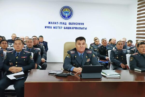 Жениш Абитов стал начальником УВД Джалал-Абадской области (до этого возглавлял УВД Ошской области) - Sputnik Кыргызстан