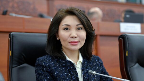 Депутат Жогорку Кенеша Эльвира Сурабалдиева Депутат Жогорку Кенеша Эльвира Сурабалдиева - Sputnik Кыргызстан