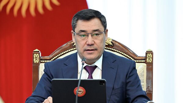 Президент Садыр Жапаров на итоговом заседании кабмина  - Sputnik Кыргызстан