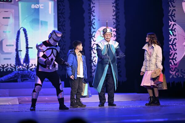 Концерт был подготовлен воспитанниками детских танцевальных коллективов - Sputnik Кыргызстан