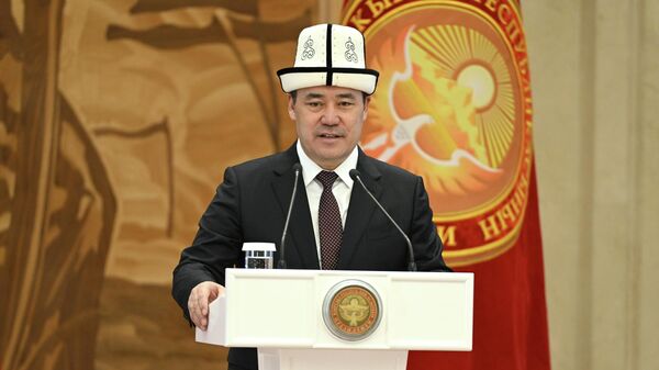 Президент Кыргызстана Садыр Жапаров  - Sputnik Кыргызстан