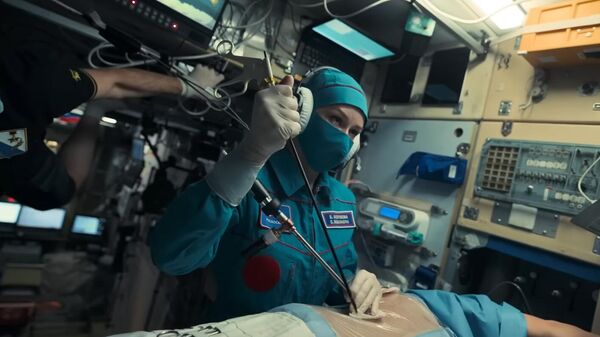 Вышел трейлер российского фильма Вызов, снятого в космосе - Sputnik Кыргызстан