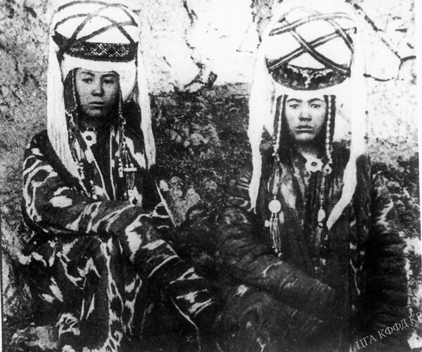 Памирлик кыргыз келиндер. 1914-жыл - Sputnik Кыргызстан