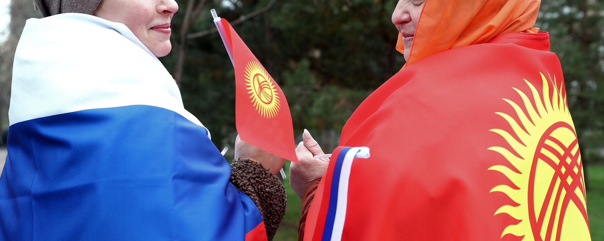 Митинг в поддержку России в Бишкеке. Архивное фото - Sputnik Кыргызстан, 1920, 09.01.2023