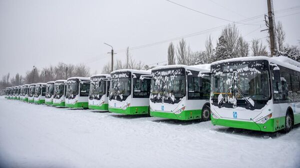 Новые автобусы в Бишкеке - Sputnik Кыргызстан