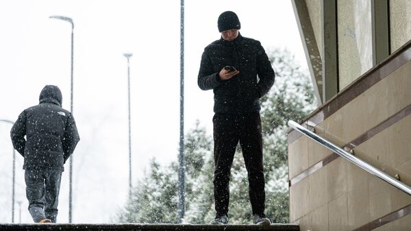 Снег в Бишкеке - Sputnik Кыргызстан