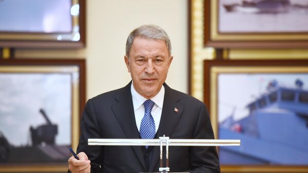 Министр обороны Турции Хулуси Акар. Архивное фото - Sputnik Кыргызстан