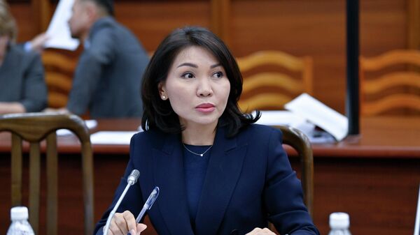 Жогорку Кеңештин депутаты Элвира Сурабалдиева - Sputnik Кыргызстан