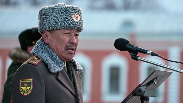 Министр обороны Кыргызстана Бактыбек Бекболотов. Архивное фото - Sputnik Кыргызстан