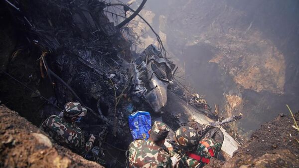 Крушение самолета в непальском Покхаре - Sputnik Кыргызстан