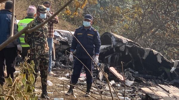 Крушение самолета в непальском Покхаре - Sputnik Кыргызстан