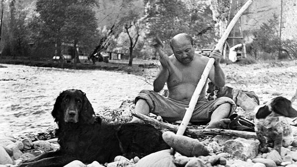 Кыргызский актер Советбек Джумадылов — кадр со съемок фильма 1969 года - Sputnik Кыргызстан