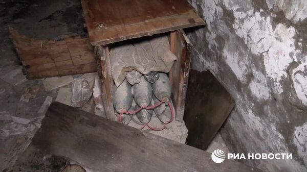 Луганск: жардыруучу заттар катылган жай табылды. Видео - Sputnik Кыргызстан