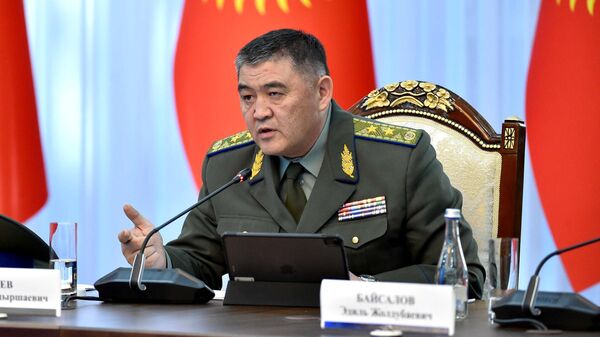 Глава ГКНБ Камчыбек Ташиев. Архивное фото - Sputnik Кыргызстан