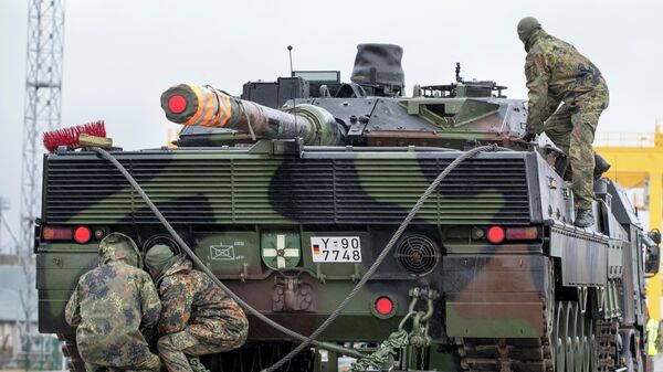 Leopard 2 танкы. Архив - Sputnik Кыргызстан