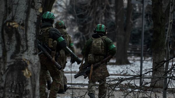 Украинские солдаты. Архивное фото - Sputnik Кыргызстан