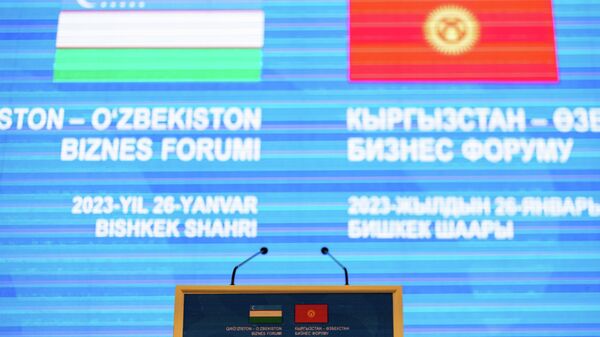 Кыргыз-өзбек бизнес-форуму - Sputnik Кыргызстан
