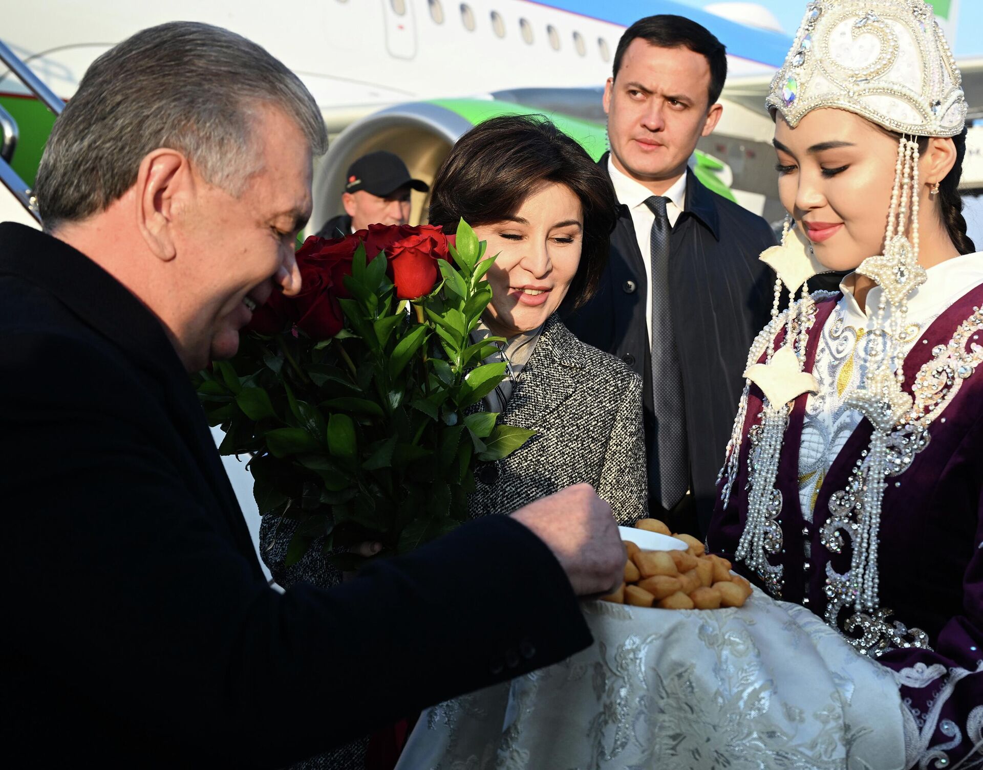 Официальный визит президента Узбекистана Шавката Мирзиёева в КР - Sputnik Кыргызстан, 1920, 27.01.2023