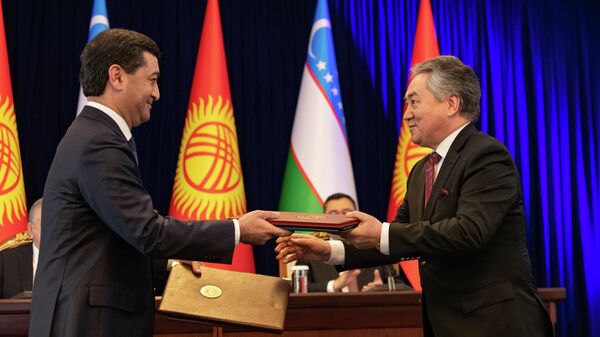 Официальный визит президента Узбекистана Шавката Мирзиёева в КР - Sputnik Кыргызстан