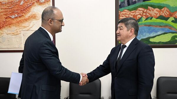 Встреча председателя кабинета министров с представителем Всемирного Банка - Sputnik Кыргызстан