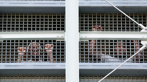 Заключенные в американской тюрьме. Архивное фото - Sputnik Кыргызстан