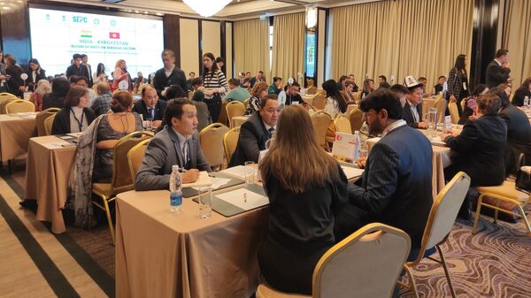 Кыргызско-индийский бизнес-форум стартовал в Бишкеке  - Sputnik Кыргызстан