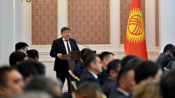 Министрлер кабинетинин төрагасы Акылбек Жапаров  - Sputnik Кыргызстан
