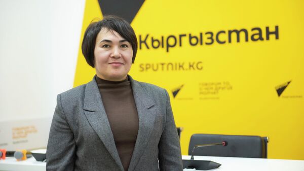 Заведующая отделом инноваций и стратегического развития Кыргызпатента Айсулуу Мустапакулова - Sputnik Кыргызстан