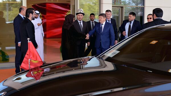 Рабочий визит председателя кабинета министров Акылбека Жапарова в ОАЭ - Sputnik Кыргызстан