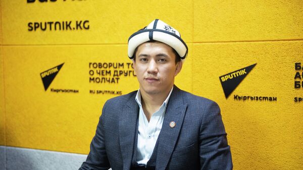 Спорттун улуттук түрлөрү боюнча дирекциянын директорунун орун басары Айдарбек Айтматов - Sputnik Кыргызстан