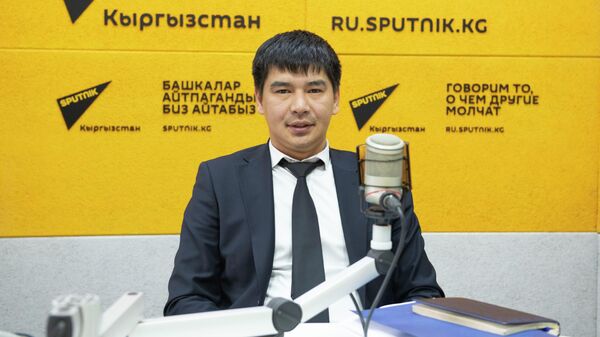 Заместитель директора государственного учреждения Унаа Бакытбек Шералиев - Sputnik Кыргызстан