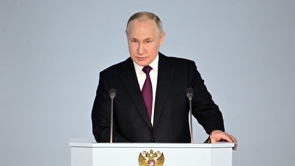 Послание президента РФ Владимира Путина Федеральному собранию - Sputnik Кыргызстан