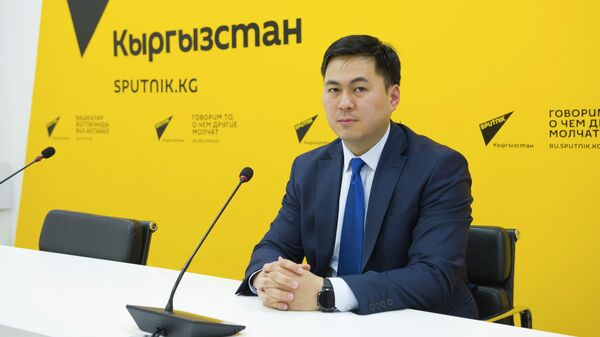 Заведующий отделом развития и продвижения экспорта Национального агентства по инвестициям Тилек Жумалиев - Sputnik Кыргызстан