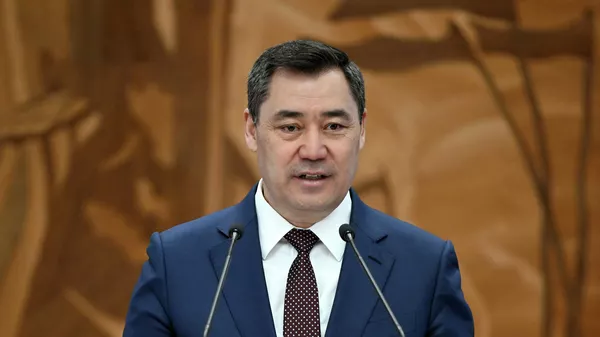 Президент КР Садыр Жапаров. Архивное фото - Sputnik Кыргызстан