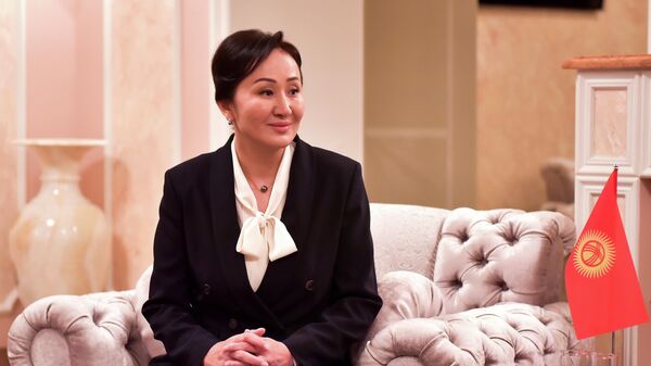 Первая леди КР Айгуль Жапарова. Архивное фото - Sputnik Кыргызстан