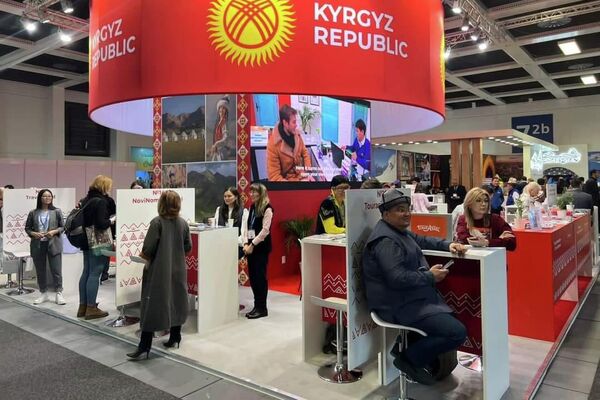 Кыргызстан Германиянын Берлин шаарында өтүп жаткан ITB Berlin 2023 көргөзмөсүнө катышууда - Sputnik Кыргызстан