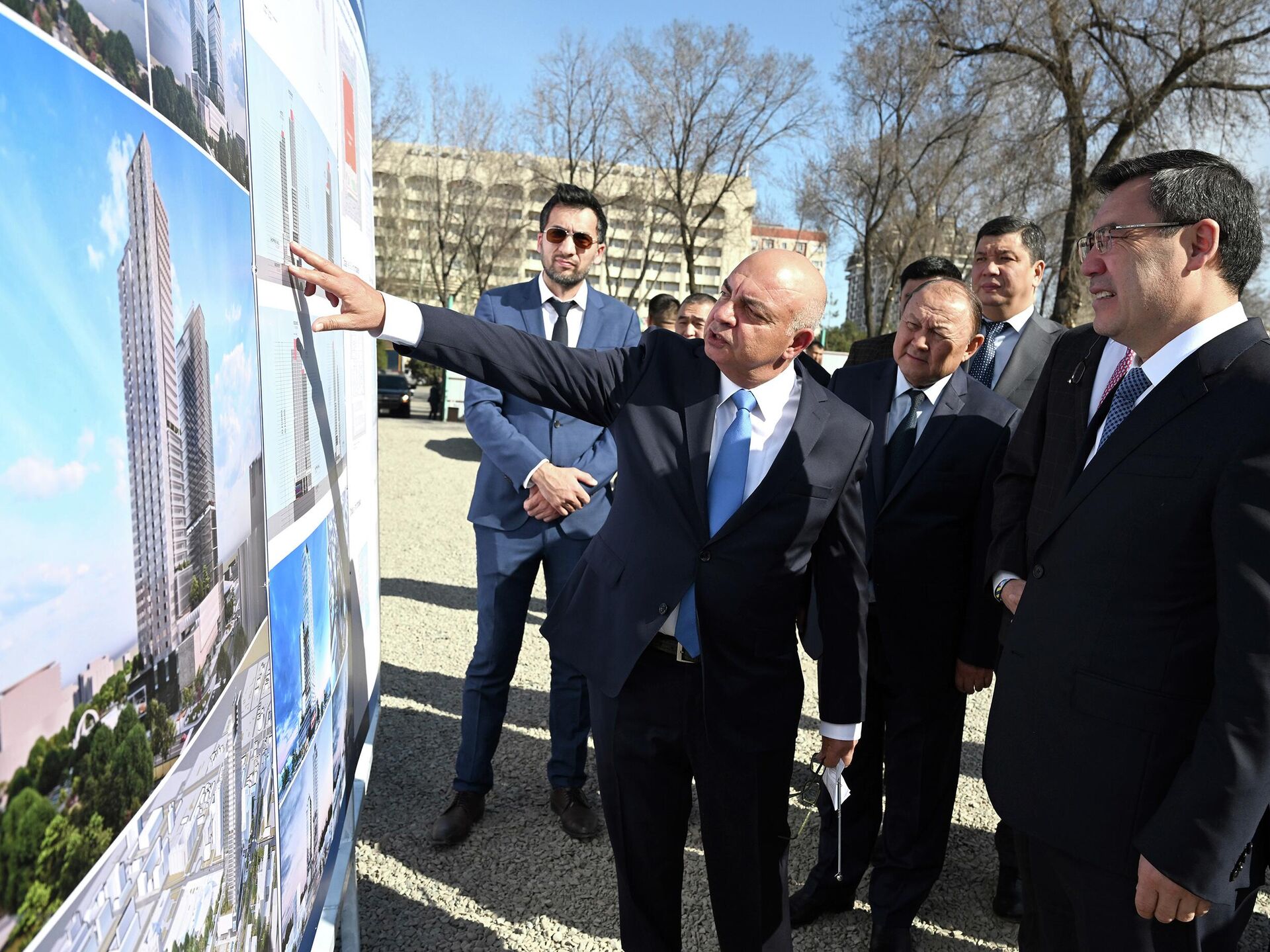 Комплекс за $321 млн построят в центре Бишкека — Садыр Жапаров. Эскизы -  10.03.2023, Sputnik Кыргызстан