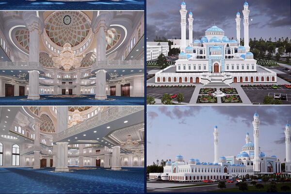 На юге Бишкека, в селе Орто-Сай, начали строить мечеть &quot;Ыйман борбору&quot; на 20 тысяч человек - Sputnik Кыргызстан