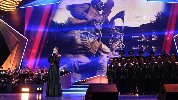 Өлбөс полктун эл аралык сахнасы концерти. Архив - Sputnik Кыргызстан