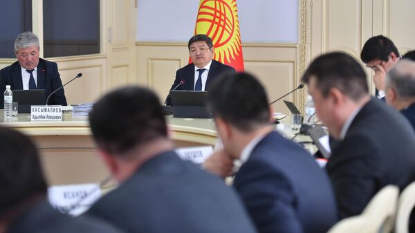 Заседание Кабинета Министров Кыргызской Республики - Sputnik Кыргызстан