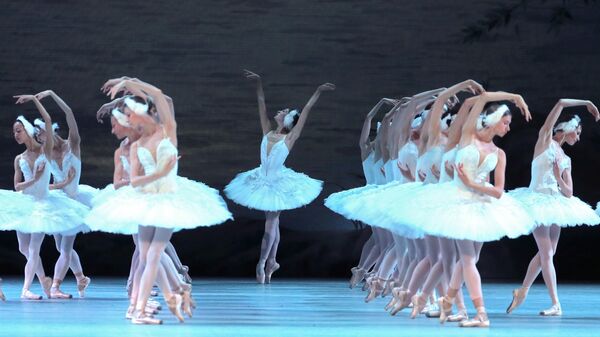 Артисты театра балета во время репетиции спектакля Лебединое озеро. Архивное фото - Sputnik Кыргызстан