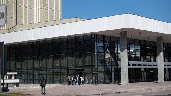 Кыргызский Национальный драматический театр в Бишкеке. Архивное фото - Sputnik Кыргызстан