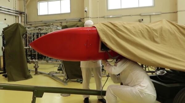 Буревестник өзөктүк кыймылдаткычы бар канаттуу ракета. Архив - Sputnik Кыргызстан
