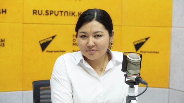 Мегаком компаниясынын массалык коммуникациялар бөлүмүнүн башчысы Айдай Мокушева - Sputnik Кыргызстан