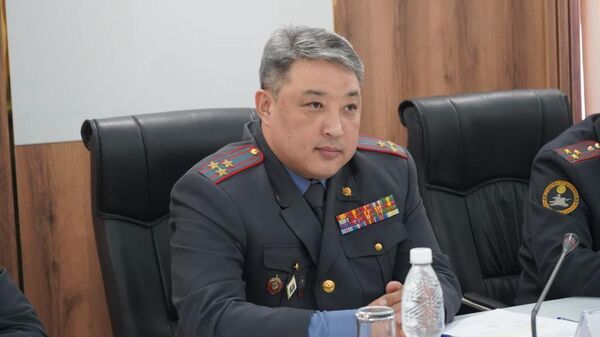 Глава ГУВД Бишкека Азамат Ногойбаев - Sputnik Кыргызстан