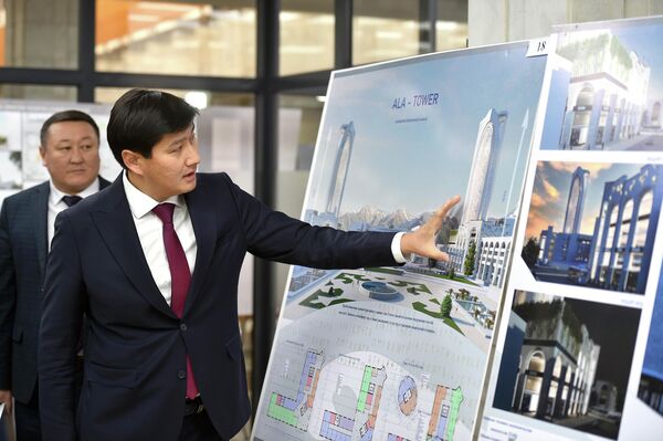 На улице Киевской в центре Бишкека планируется построить здание с 29-этажной башней - Sputnik Кыргызстан