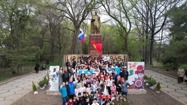 В Канте прошла ежегодная акция Сад памяти — видео - Sputnik Кыргызстан