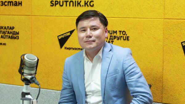 Исполнительный директор Ассоциации информационной безопасности и развития IT-инфраструктуры Айбек Баканов - Sputnik Кыргызстан