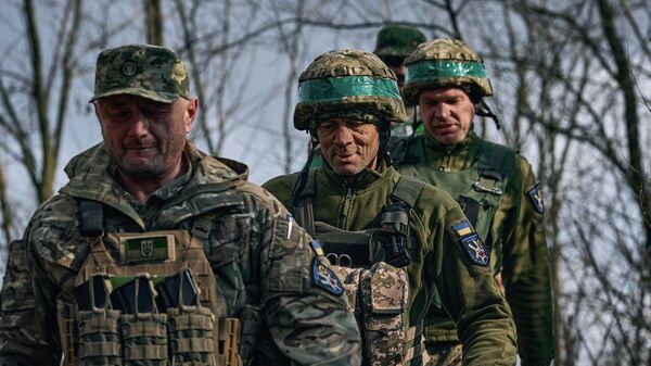 Украинские солдаты. Архивное фото - Sputnik Кыргызстан